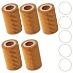 5X Engine Oil Filter for Audi A6 A7 A8 Q7 (2015–2018) HU7035Y L29169