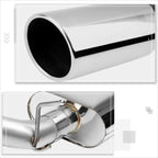 4" Round Tip Muffler Catback Exhaust for Silverado/Sierra 1500 (2007–2013)