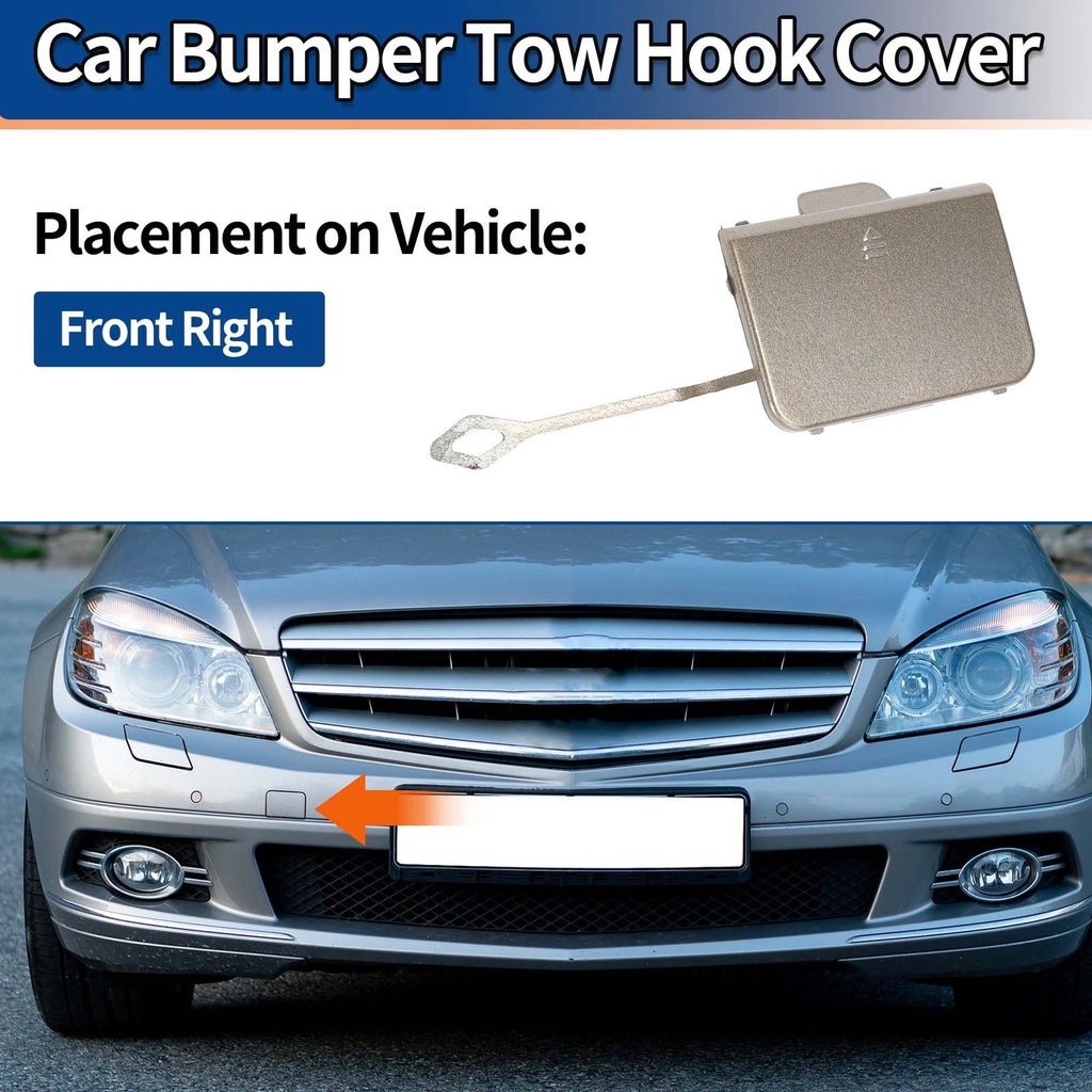 Tow Hook Cover for Mercedes-Benz C-Class Sedan (No.A2048850124)