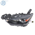 DB4N510L0A Headlight for Mazda CX-3 (2016–2019, 2022) Black Halogen Left