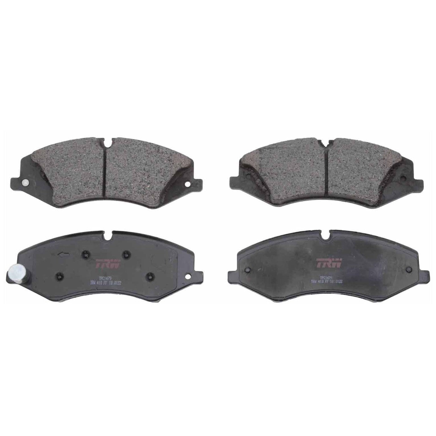 2X Brake Disc and Pad Kit for Range Rover