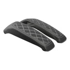 Saddlebag Lids Covers for Harley Touring Road King (2014–2023) Black White