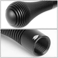 NRG 115mm Black Heat Sink Shift Knob for Universal Vehicles (6061 Aluminum)