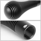 NRG 115mm Black Heat Sink Shift Knob for Universal Vehicles (6061 Aluminum)