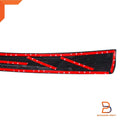 Black Rear Bumper Step Scuff Plate Cover for Mitsubishi Pajero Sport (2019-23)