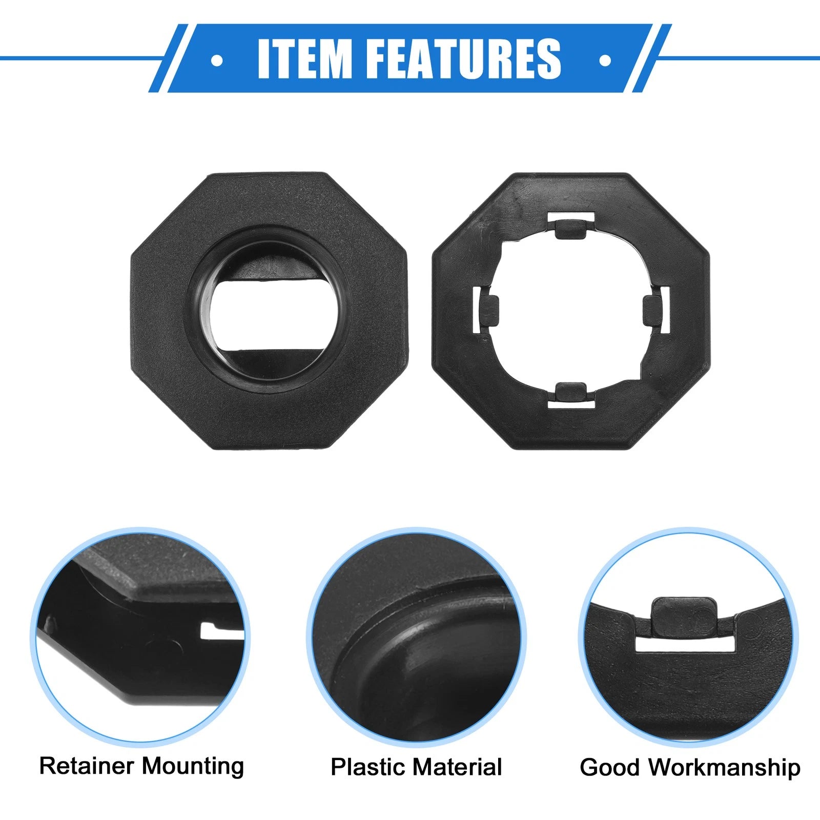 Set of 4 Car Holder Retainers for Lexus GS (2013–2019) 655692286418