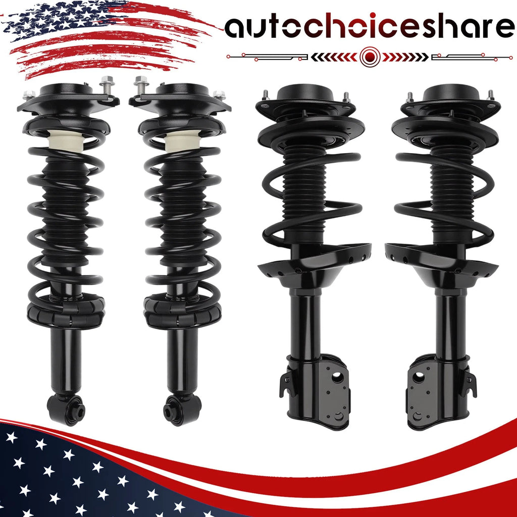 Set of 4 Struts and Shocks Assembly for Subaru Impreza (2008–2011)