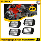 4X White LED Rock Light Pods for SUV Pickup Truck UTV (Offroad)