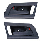 2 x Rear Left & Right Door Handle Black for Holden Commodore VE Statesman (2006–2013)