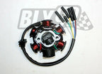 Magneto Stator Plate Roller Flywheel for 110cc 125cc PIT Quad ATV