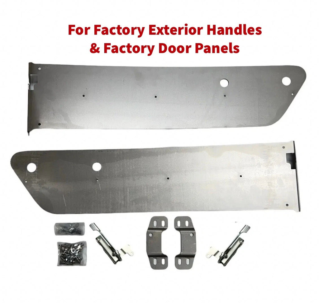Bolt-In Bear Claw Door Latches Kit for Stock 1955–1959 Chevy Truck Long