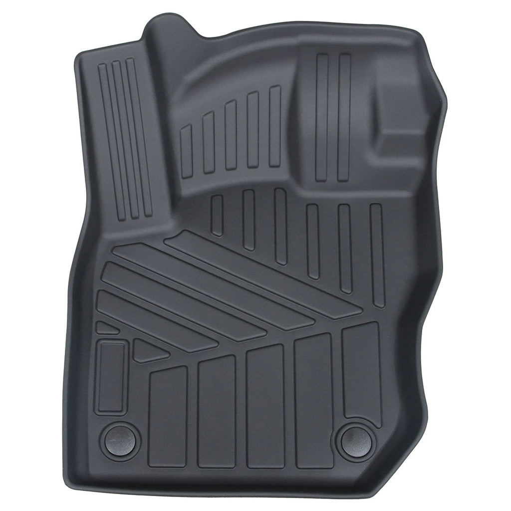 Set of 2 TPE Rubber All Weather Floor Mats for Volkswagen Tiguan (2025–2026)