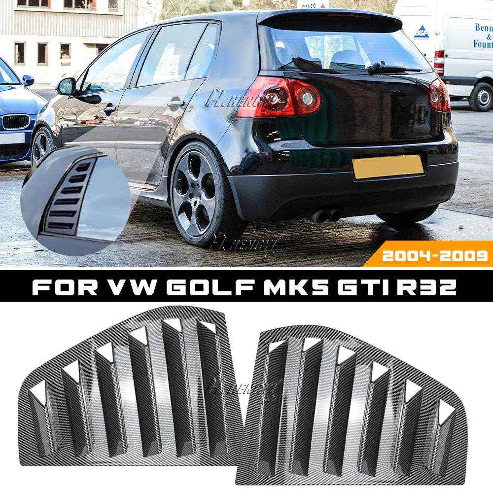 Side Window Louver Shutter Cover for Golf Mk5 (2004–2009)