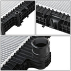 2-Row Aluminum Core Cooling Radiator for Kenworth W900/T660/T880 (2008–2015)