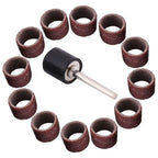 1/2" Rubber Sanding Belts Mandrel for Engraving Grinding Polishing