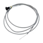 Metal Pull Cord Cable for Lawn Mower Tractor (96 Inch Cuttable Design)