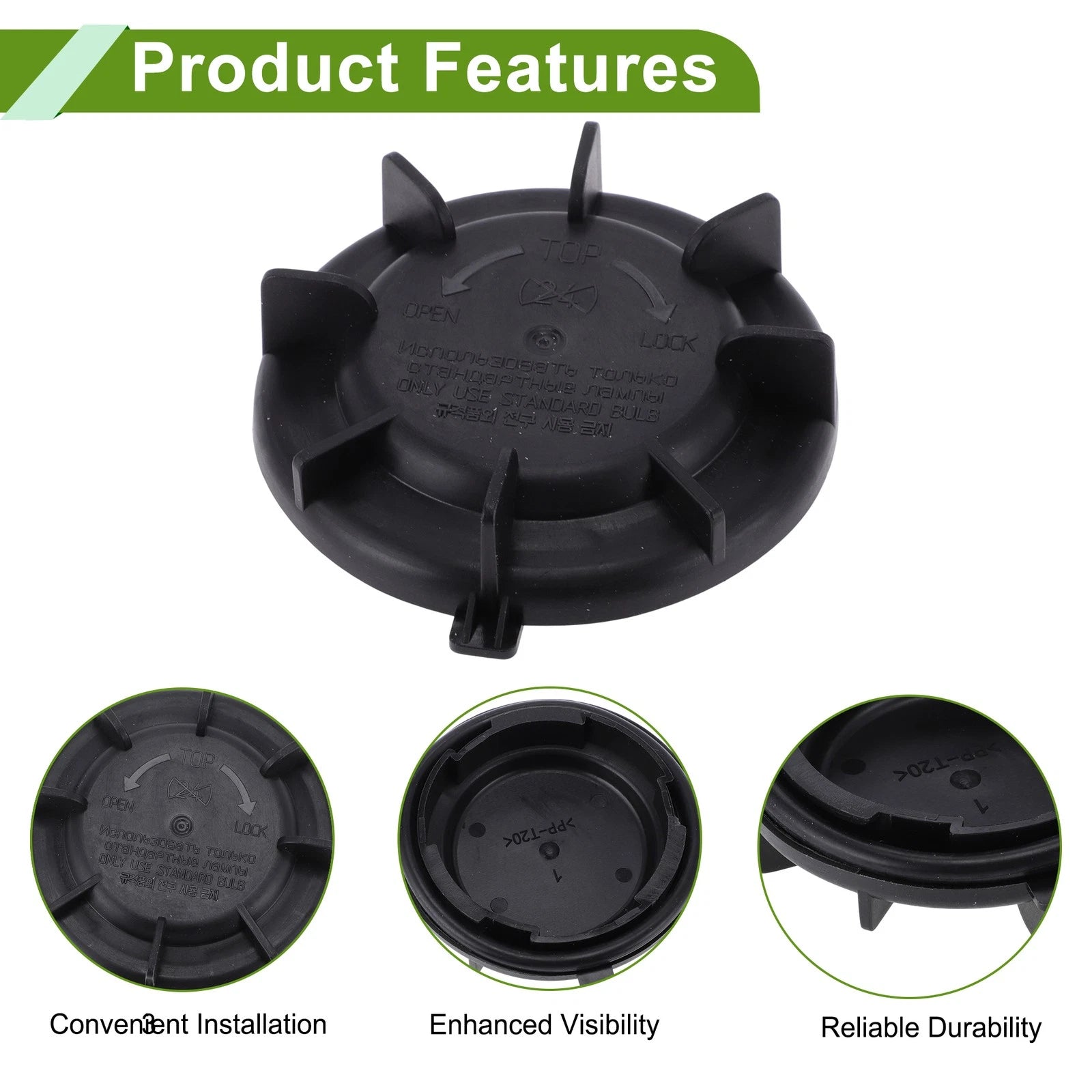 Headlight Dust Cap No. 921911R000 for Hyundai Accent (2012–2017)