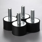 Anti Vibration 4Pcs M8 Rubber Mounts Isolator Bobbins for Car Exhaust System