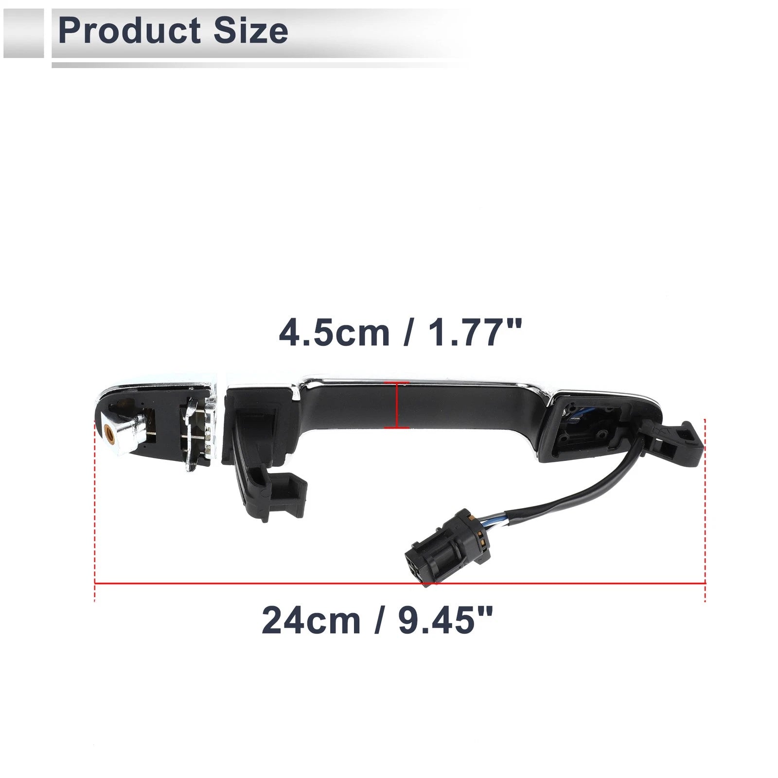 Front Right Door Handle for Kia Forte (2010–2013) No. 826511M210