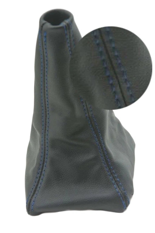 Manual Shift Boot for Subaru Forester (2003–2008) Blue Stitch