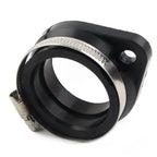 Flange Carb Adapter for Harley CV/Mikuni HSR45 Carb - Black Rubber