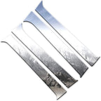 Luxury Chrome Pillar Post Trim 4pc for Jeep Liberty (2008–2012)