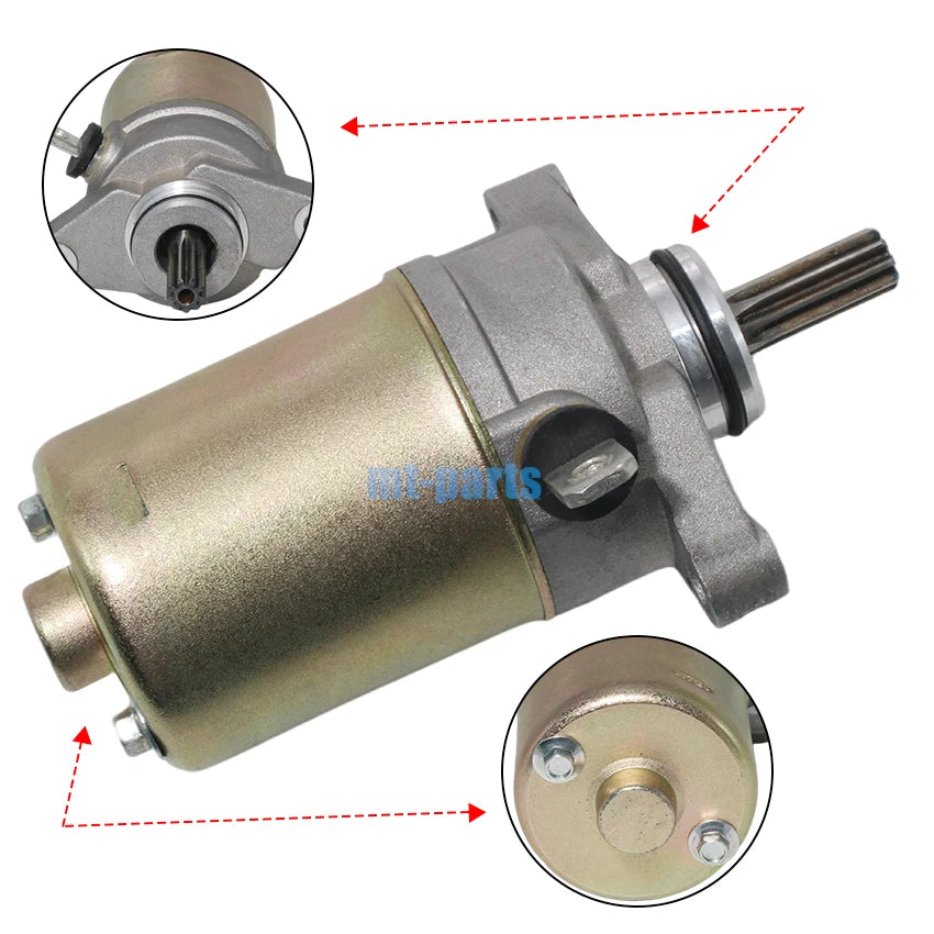 Starter Motor for Yamaha YW100 BW'S 100 (1997–2001) 4VP-H1800-00 4VP-H1800-10