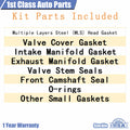 MLS Engine Cylinder Head Gasket Set for Dodge Charger Jeep Ram 5.7L V8 (2006–2021) HS54418