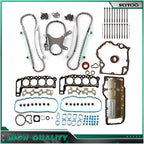 Head Gasket Set with Head Bolts & Timing Cover Gasket for Dodge Ram 1500 (2003)