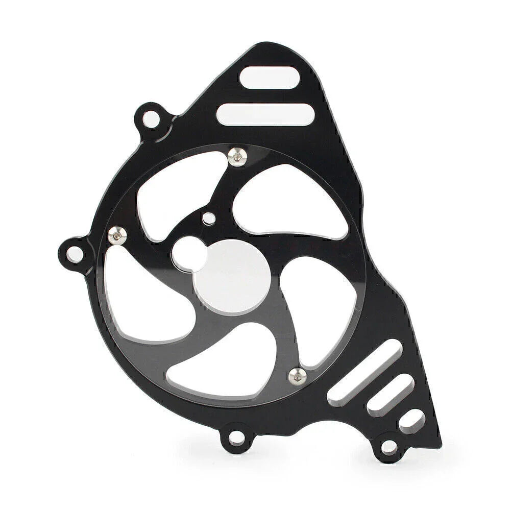 Black CNC Front Chain Sprocket Cover for Kawasaki Z1000 (2010-2017)