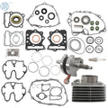 Crank Rod Motor Rebuild Kit Piston Gaskets for Honda 400EX 400X (1999–2004)