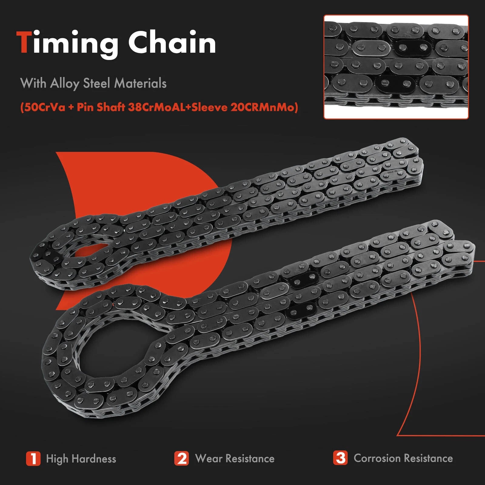 13x Timing Chain Kit for Ford F-150 F-250 Mustang (1997–2001)