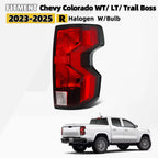 Halogen Tail Light with Bulb Right for Chevy Colorado WT/LT/Trail Boss (2023–2026)