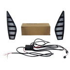 3-Color Front Bumper DRL LED Dynamic Turn Signal Auto Light for Honda Civic (2016–2021)