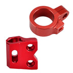 Front Brake Line Hose Clamp for Honda CRF250R CRF450R (2015–2020) Red