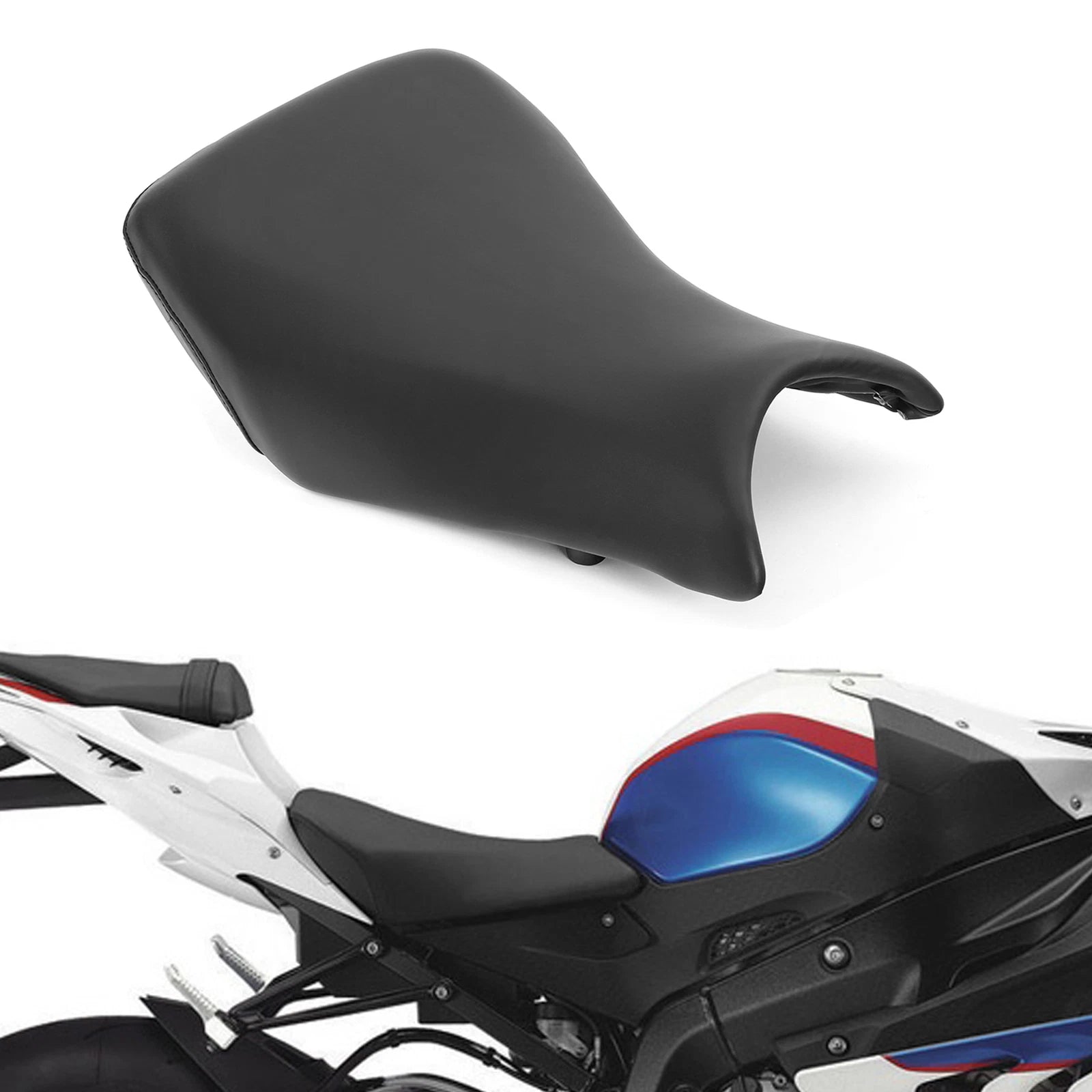 Black Driver Pillion Seat for BMW S1000R (2014–2020)