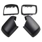 Wing Door Mirror Cover Cap + Trim Ring Set for E53 (2000–2006)