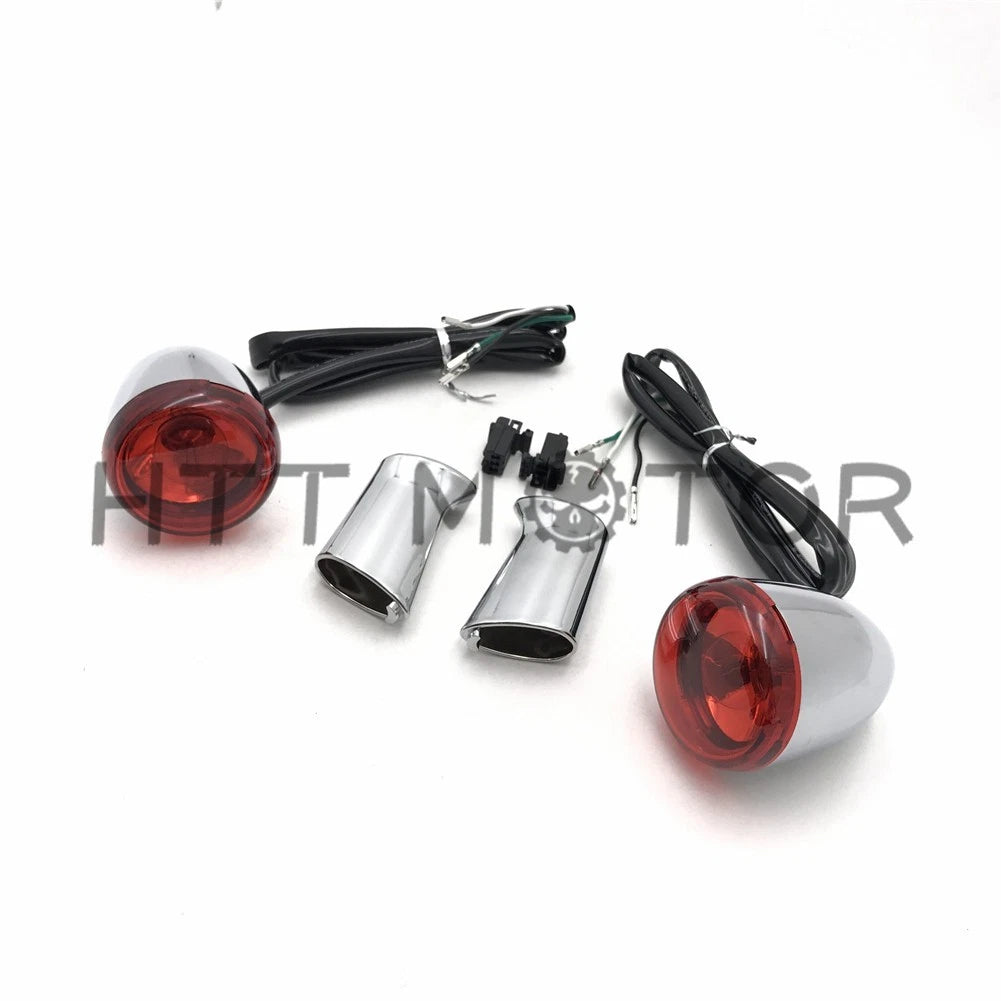 Set of 2 Rear Turn Signal Light Indicators for Harley Sportster XL 883 (1992–2016)