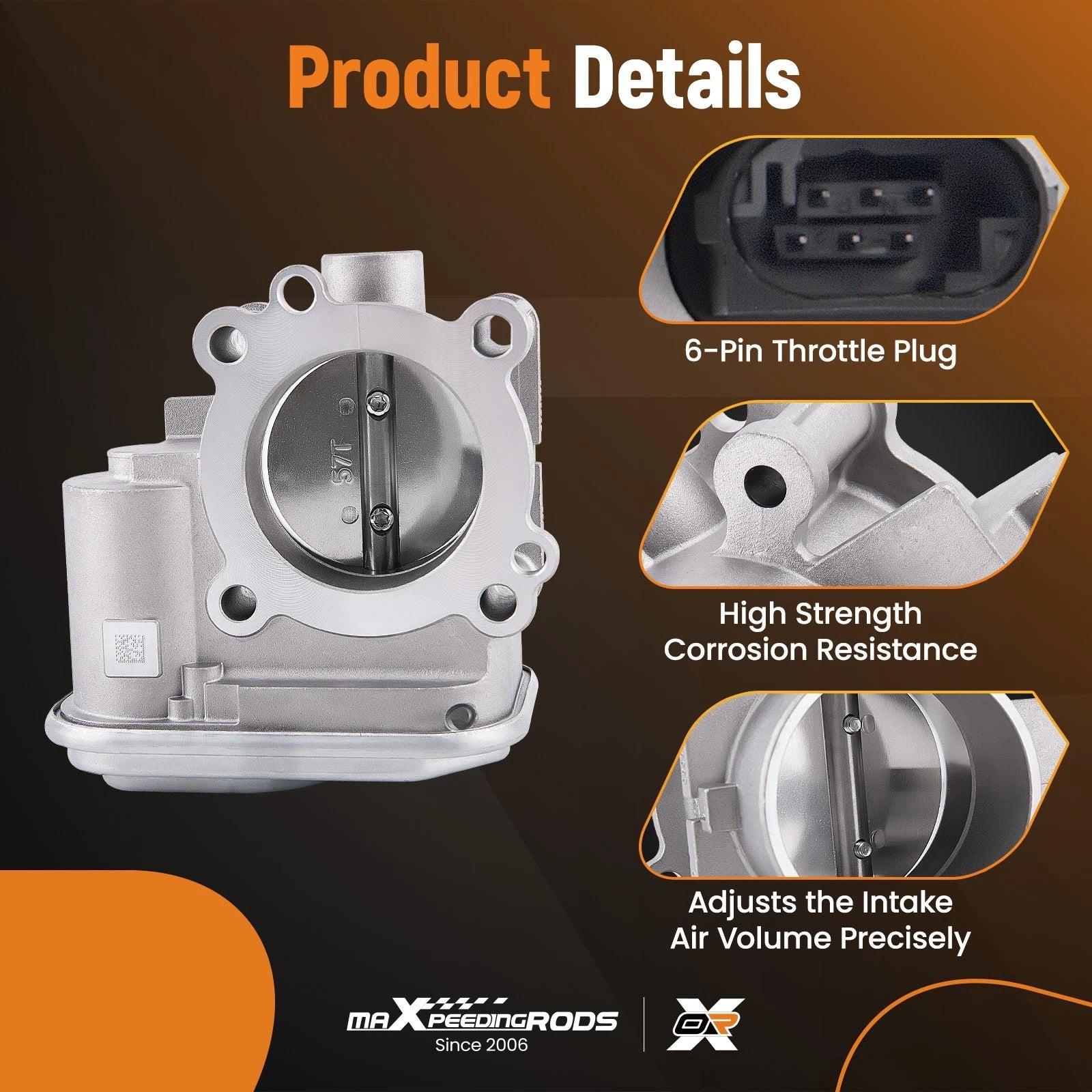 Throttle Body for Jeep Patriot, Dodge Caliber (2007–2017)