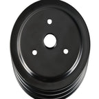 Triple Groove Crankshaft Pulley for SBC Chevy 262 350 400 (SWP)