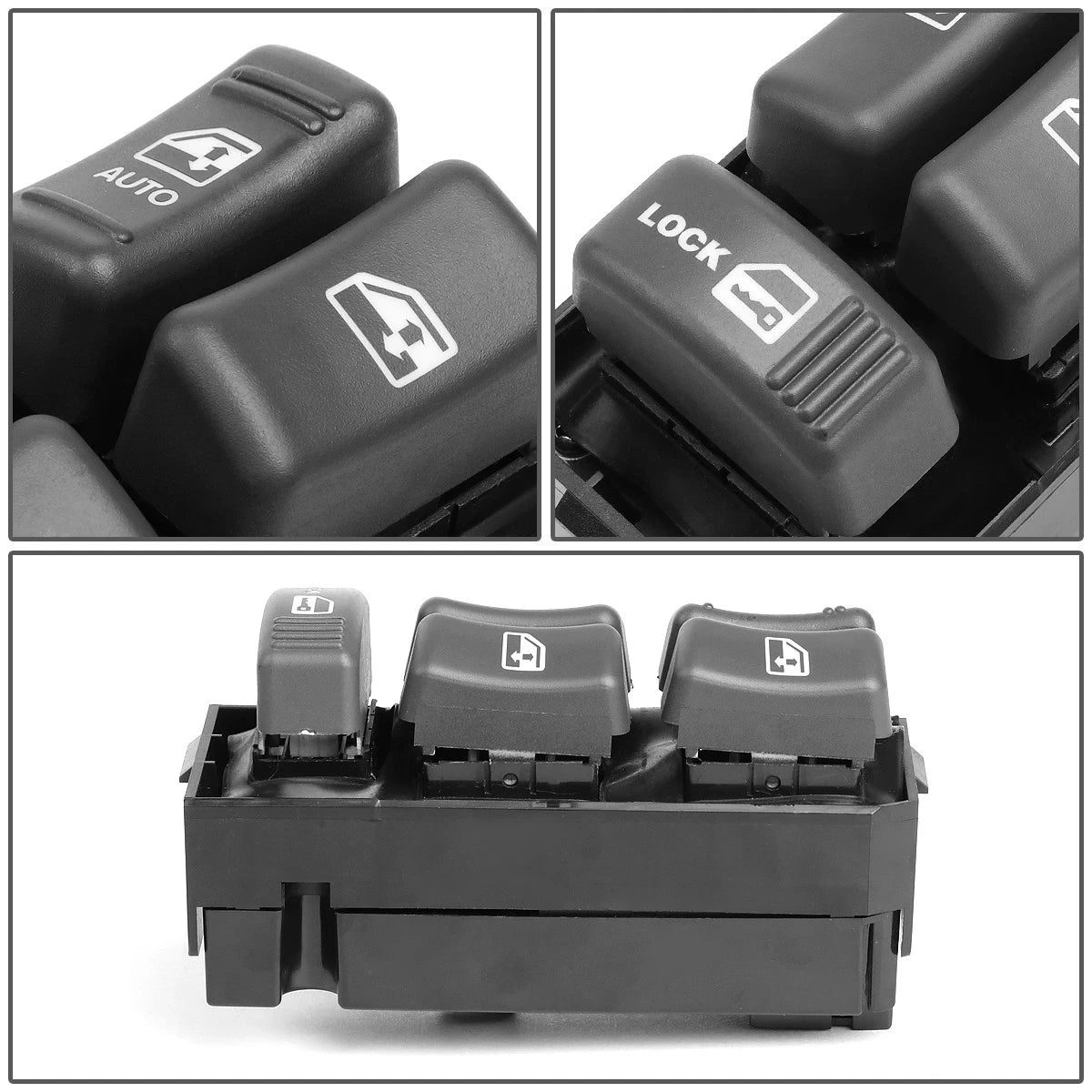 Power Window Switch Assembly for Chevy GMC C/K Suburban (1995–2005)