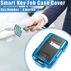 Key Fob Cover for Chevy Suburban (2015–2022) - TPU Clear, 4 Buttons