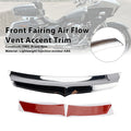 Front Fairing Air Flow Vent Accent Trim for Road Glide FLTRX (2015–2023) Chrome