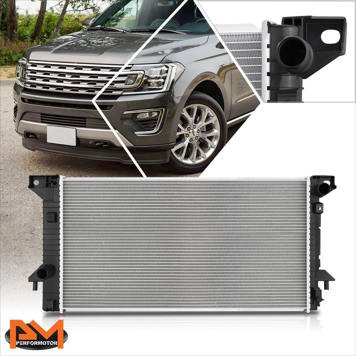 Cooling Radiator for Ford Expedition/Lincoln Navigator (2015–2017) DPI-13226
