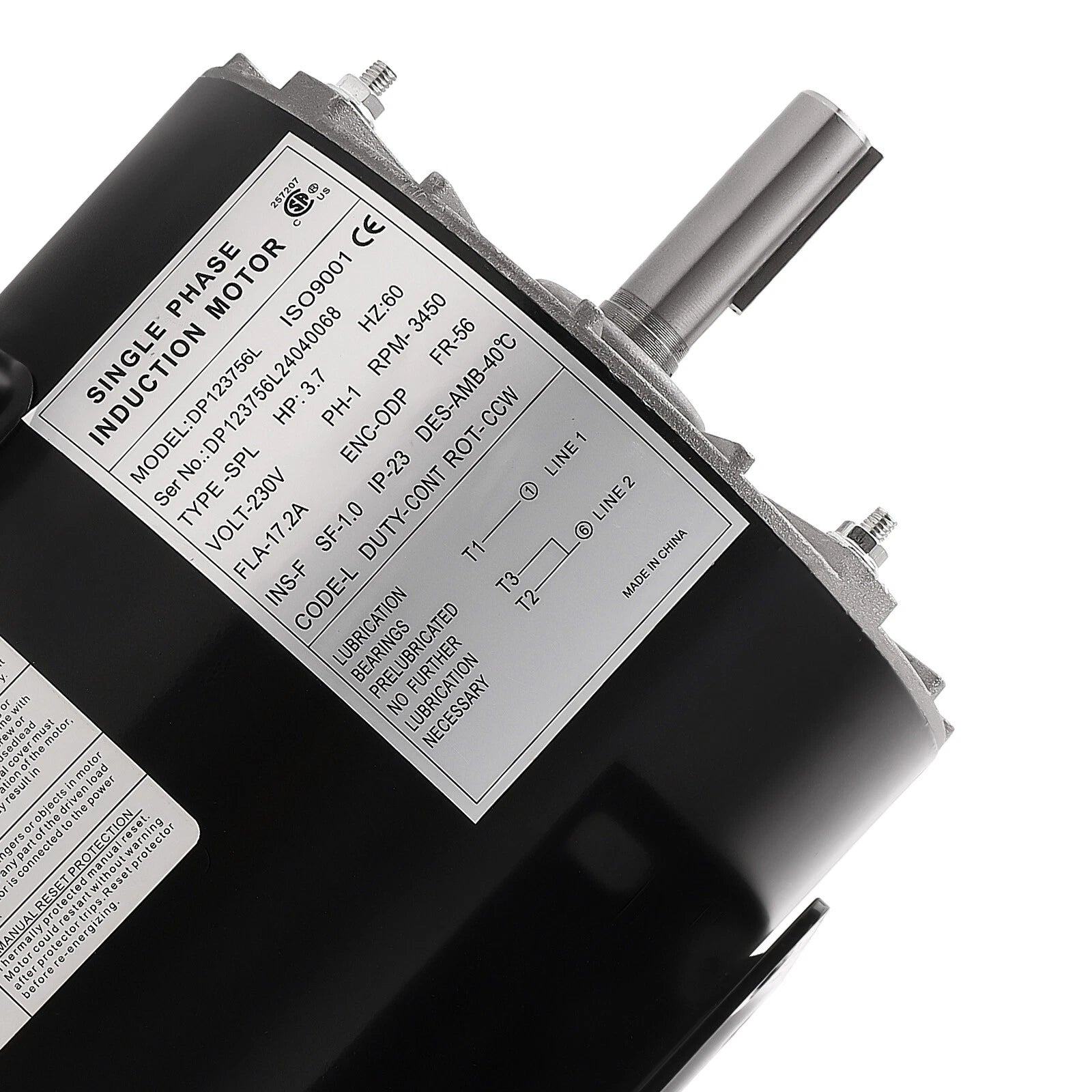 Compressor Duty Motor for General Equipment (3.7 HP, 230V)