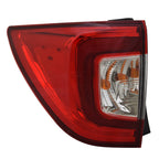 Replacement Driver Side Outer Tail Light Assembly for 2019–2022 Honda Pilot