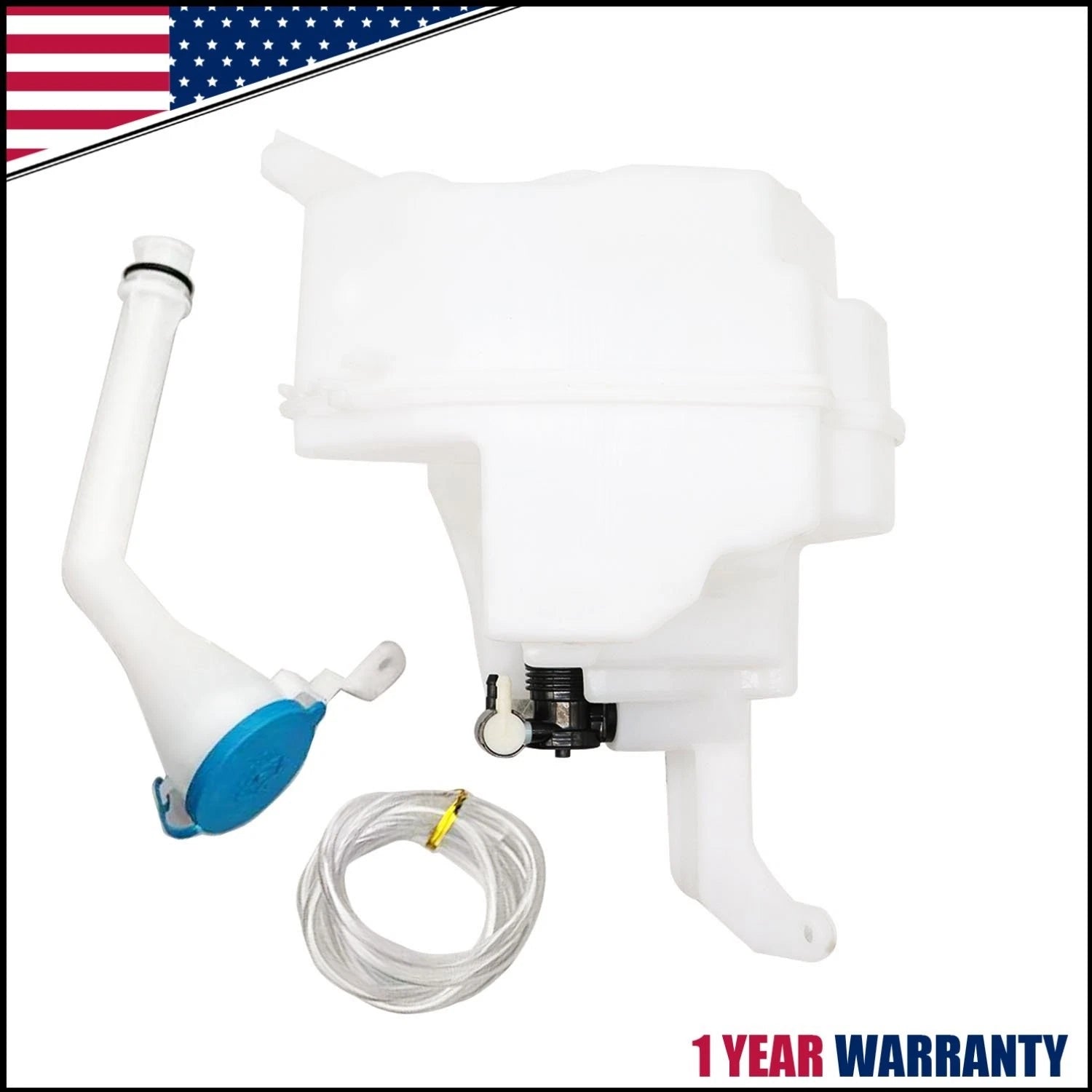 Washer Reservoir Tank with Pump Tube for Nissan Rogue Sport (2017–2021)