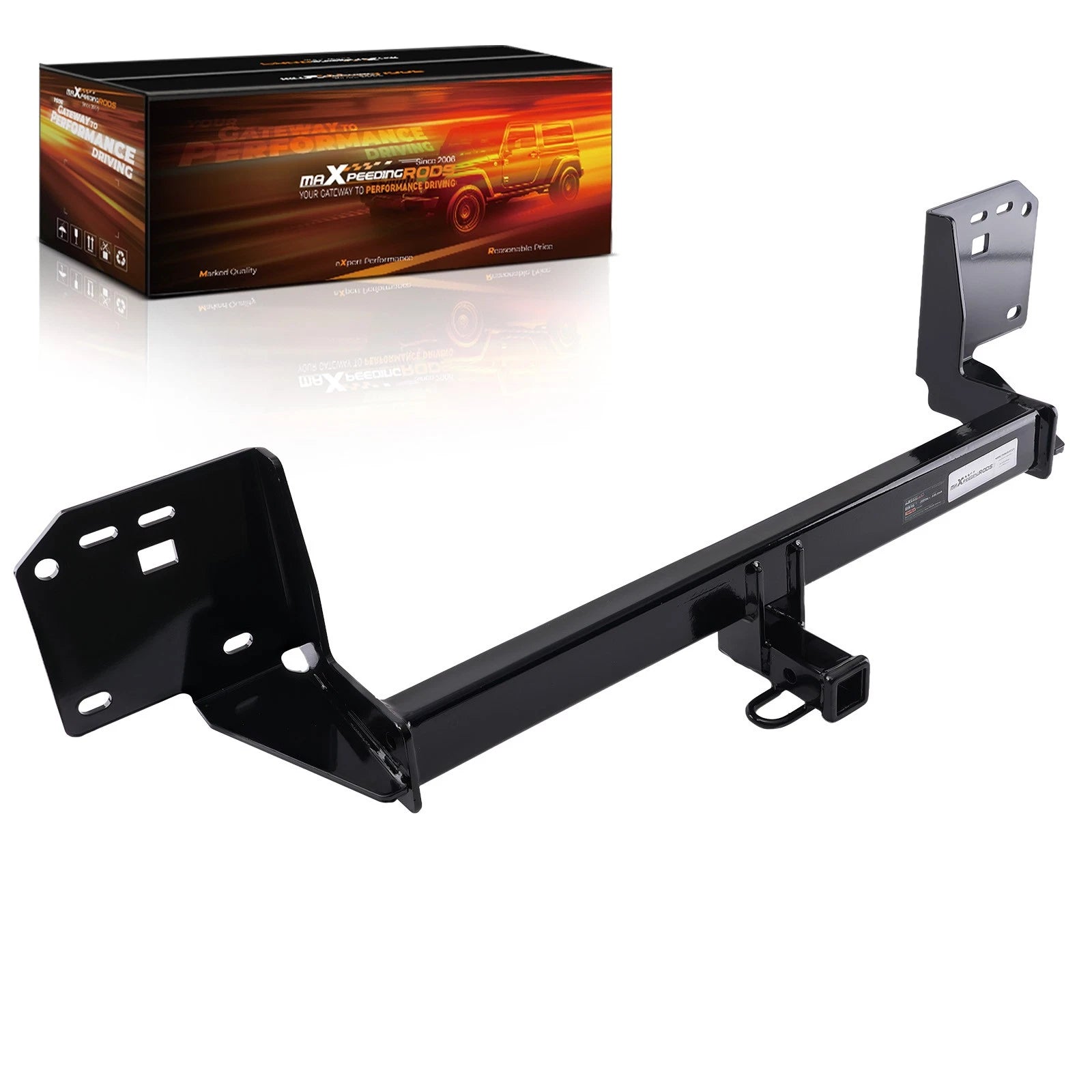 Bolt-On Trailer Hitch Receiver for Toyota Prius (2023–2026) Class 2 1.25in