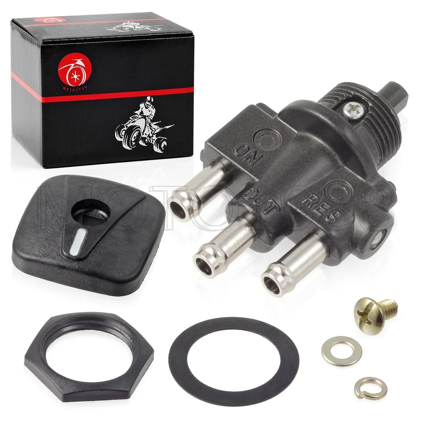 Fuel Cock Valve Petcock & Lever Nut for Yamaha GP1200 GP800R (2002–2005)