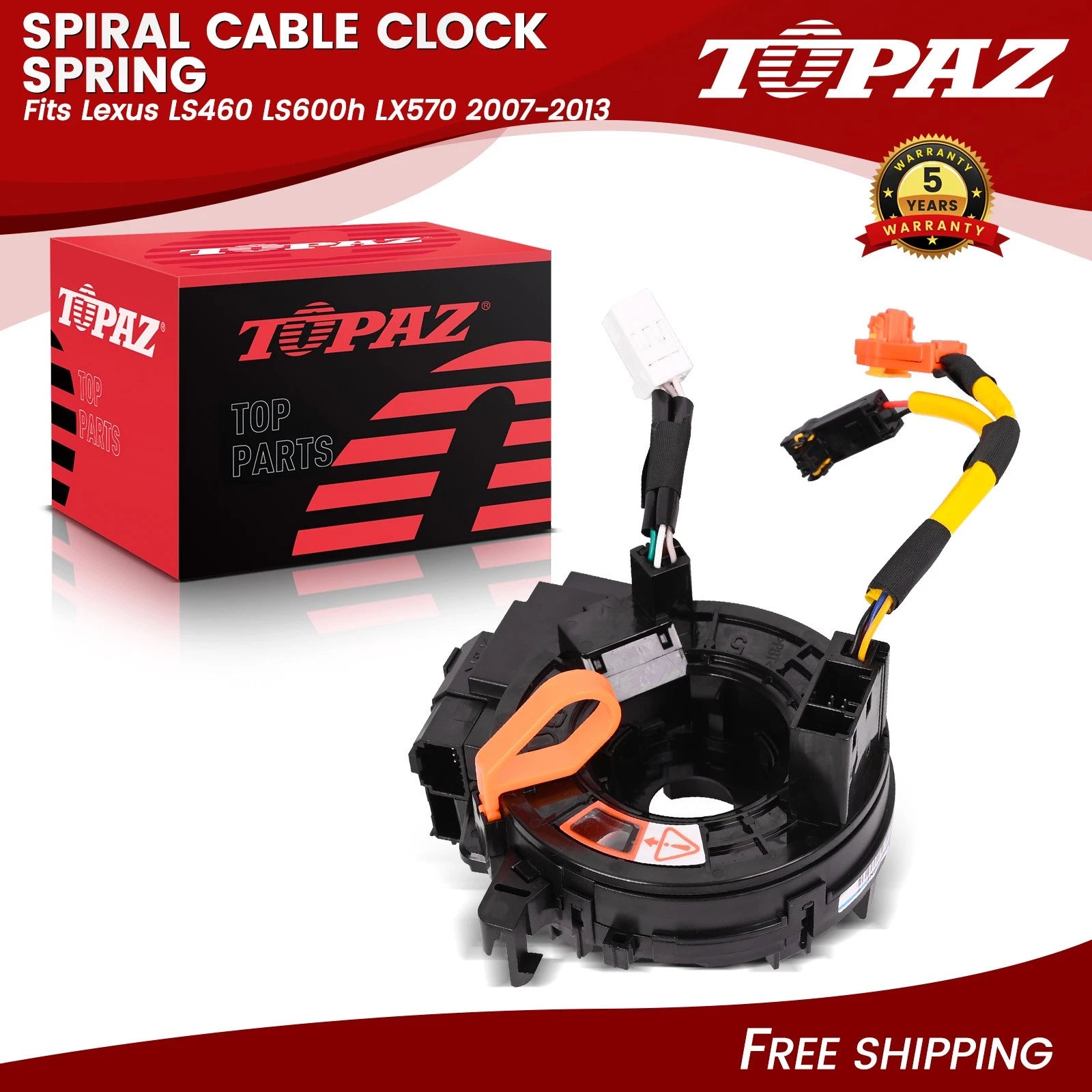 Spiral Cable Clock Spring for Lexus LS460 LS600h LX570 (2007–2013)